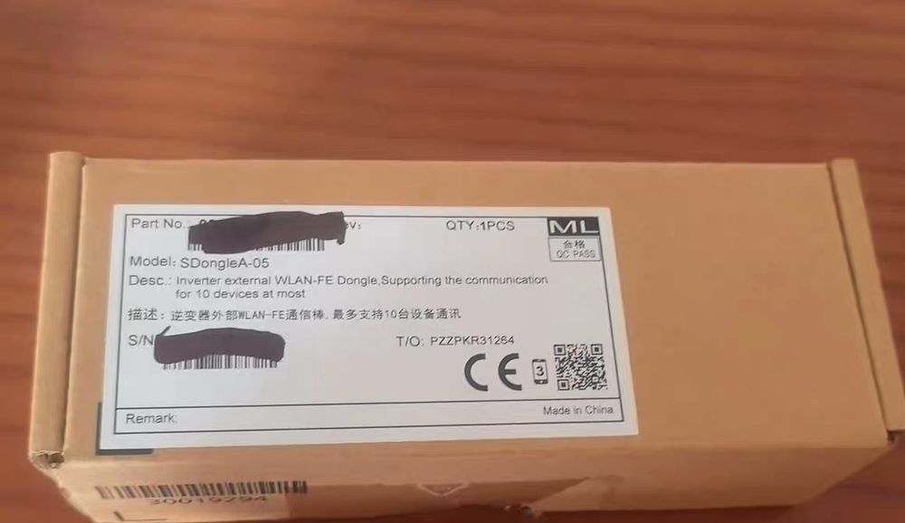 Wi-Fi-модем Huawei SDongleA-05
Інвертор-датчик Huawei, Wi-Fi-модем SDongleA-05, WLAN-FE