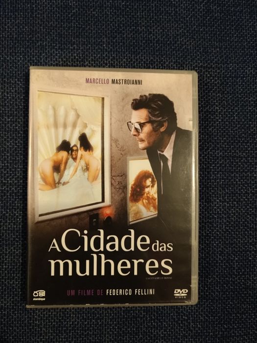 DVD do filme clássico "A Cidade das Mulheres", Fellini (portes grátis)