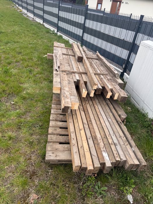 Sprzedam kantówki budowlane używane