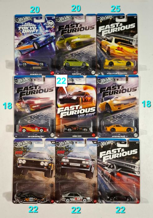 Wyprzedaż aut Hot Wheels Matchbox dużo modeli (2)