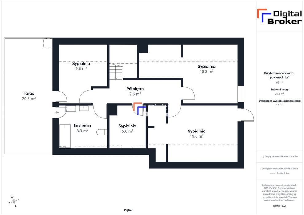 Dom na Mazurach ✩ 6 pokoi ✩ 144 m² ✩ Szczycionek ✩