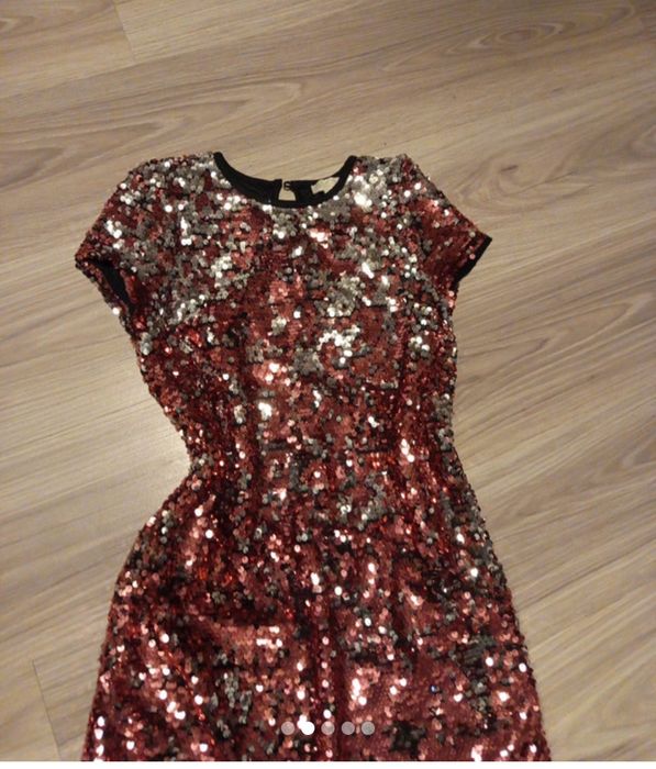 Sukienka cekiny dzieci rozmiar 146