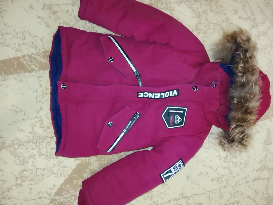 Зимова куртка для хлопчика розмір 104