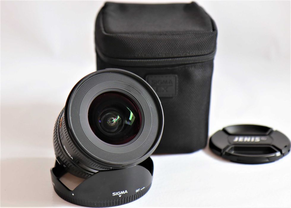 Lente Sigma 10-20mm EX DC HSM para Canon