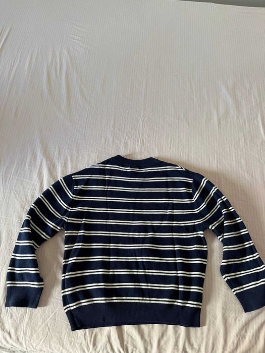Camisola malha Zara azul-marinho às riscas brancas, 13-14 anos
