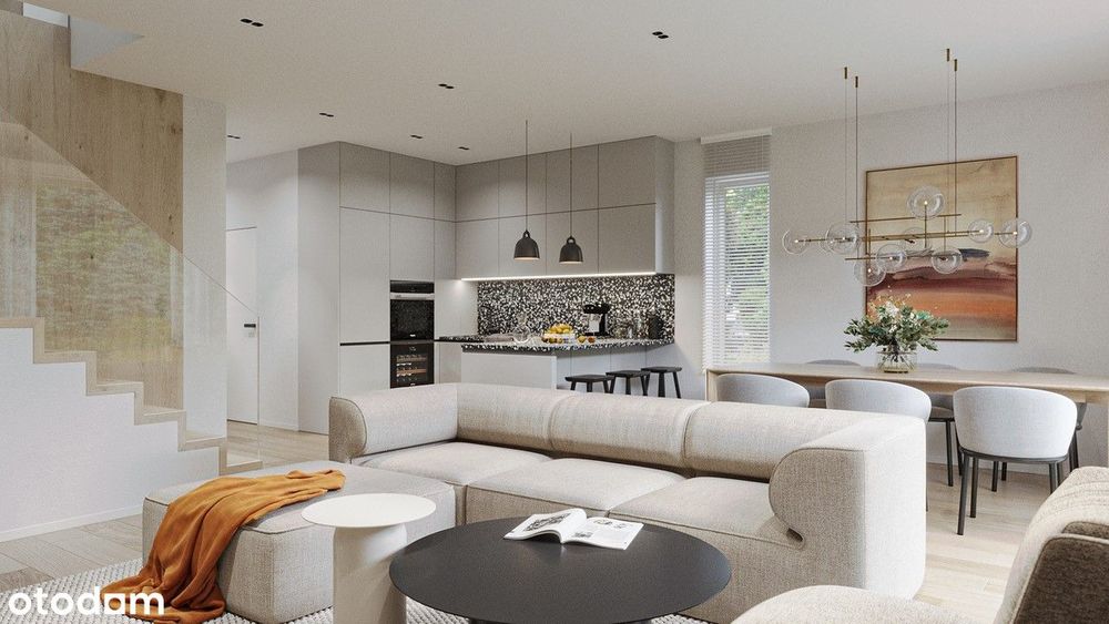 Segment skrajny 137m² + ogród 155m²