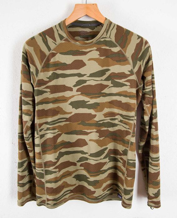 Patagonia Capilene Midweight koszulka termoaktywna męska Camo M