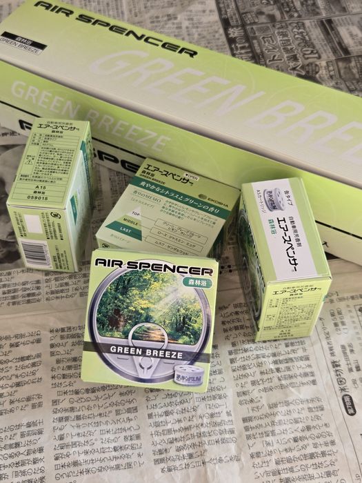 Японськие ароматизаторы Eikosha в автомобиль ейкоша samurai airspencer