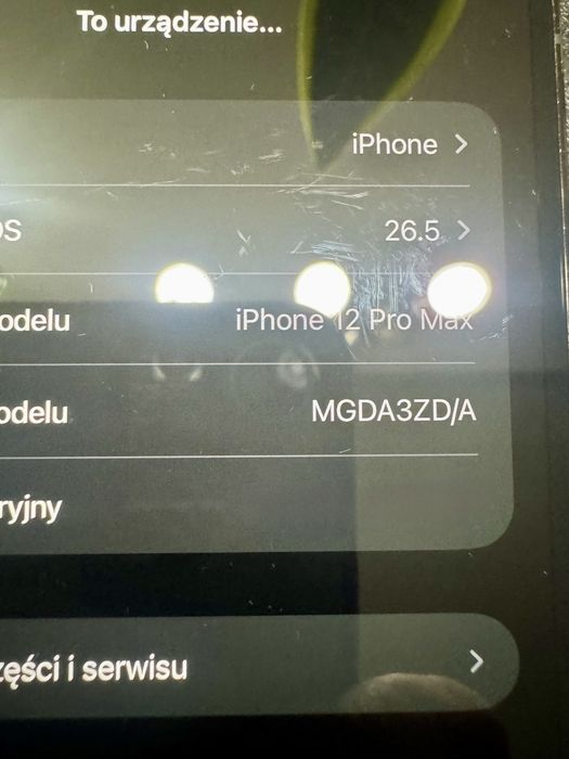 Iphone 12 pro max  pacific blue