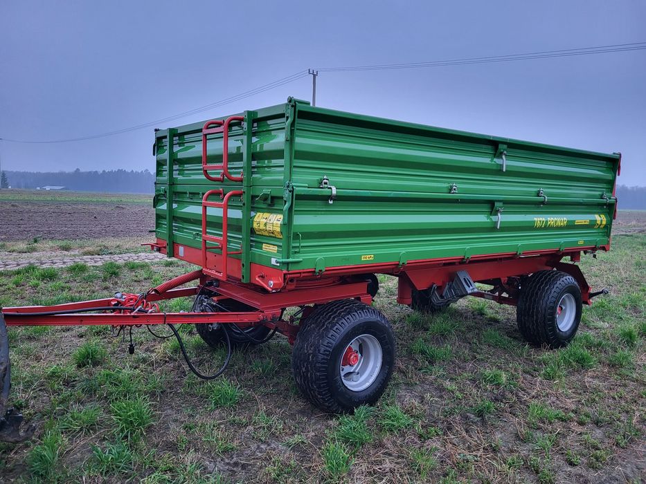 Przyczepa Pronar t672, 8t, wywrotka, 3 strony