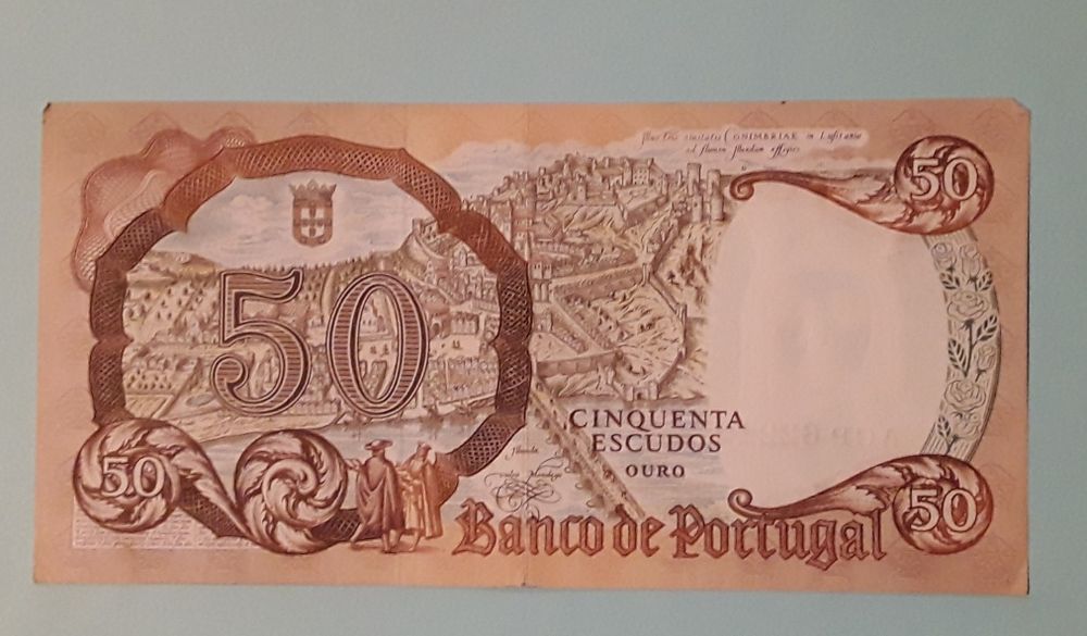 Nota 50 Escudos, 1964, Chapa 8, Banco de Portugal