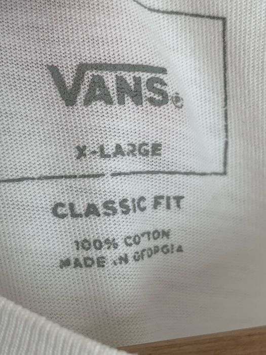 Biala koszulka - t shirt - Vans - Xl