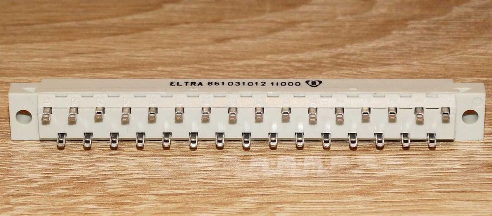 Złącze, gniazdo ELTRA 31 pin, 861 / 03101 / 21 / 1000 ZŁOCONE, Nowe