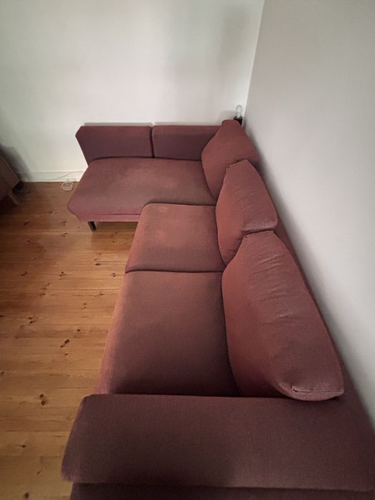 Sofá 3 Lugares com Chaise Longue IKEA KIVIK
