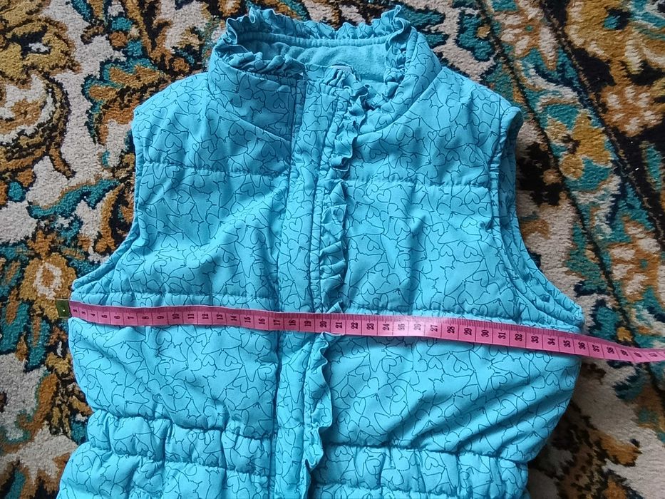 Безрукавка Topolino бірюза 128 см 6 7 років дівчинкаа