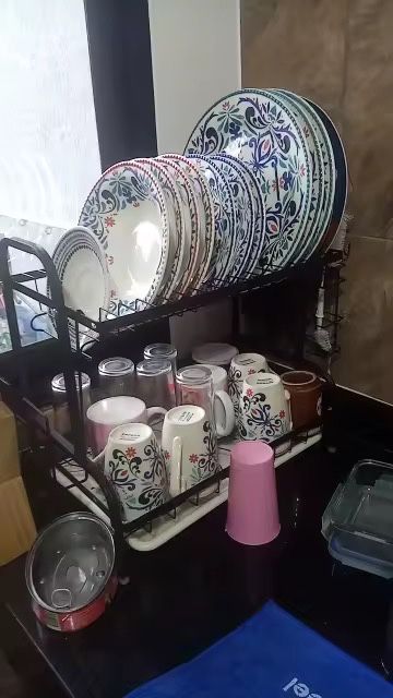 Сушарка - полиця для зберігання посуду ( настільна , сушка )