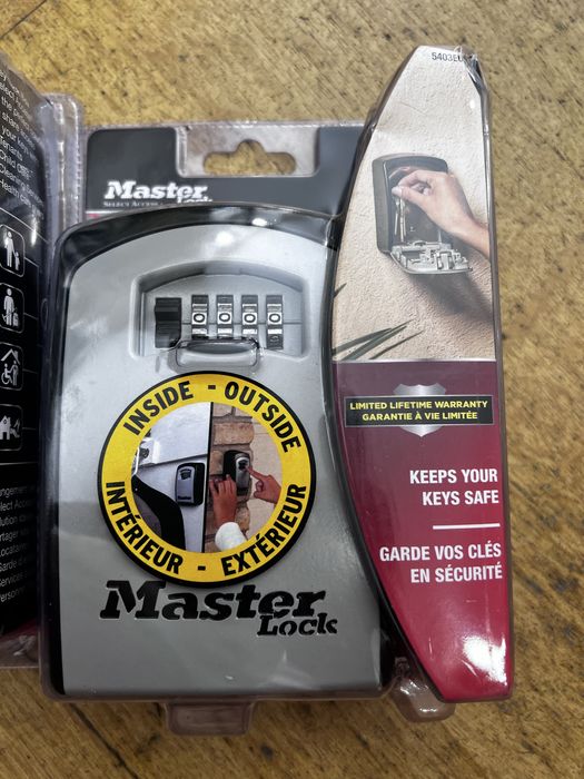Cofre chaves chaveiro Master Lock - NOVO