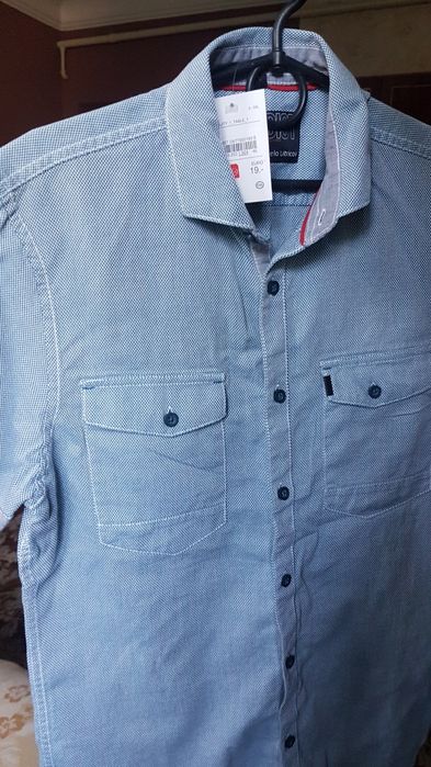 Мужская хлопковая рубашка