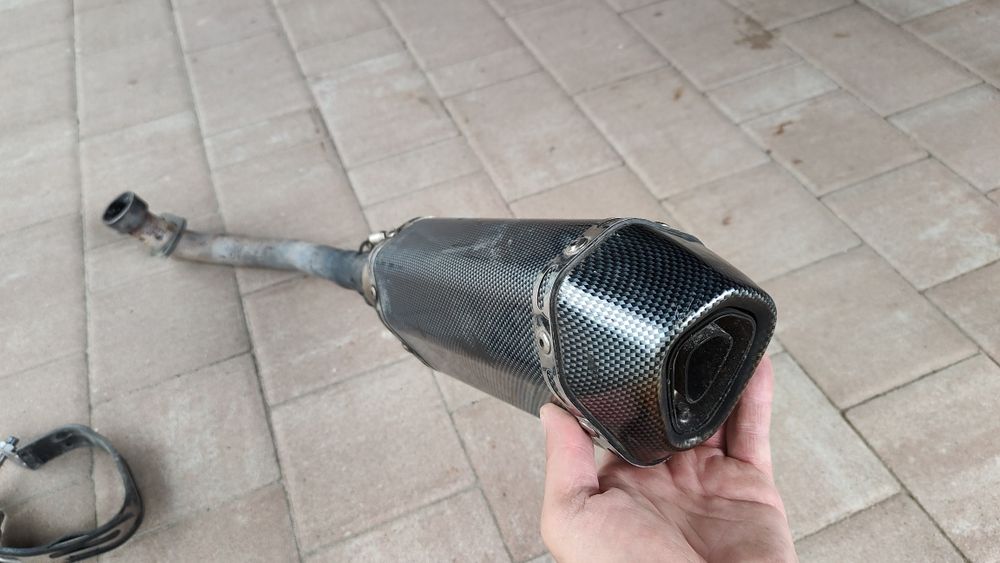 Tłumik skuter Yamaha x-Max 125 zamiennik  akrapovic
