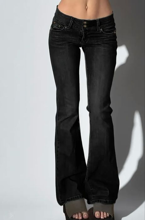 Джинси кльош,низька посадка