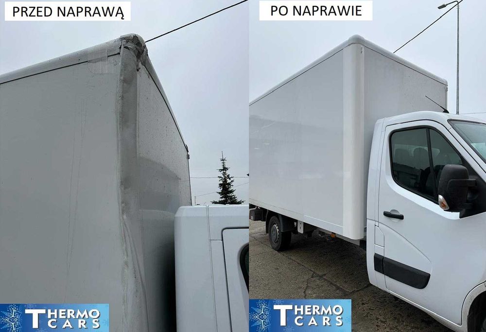 Naprawa zabudowy kontenera/izotermy/chłodnia/modernizacja/renowacja