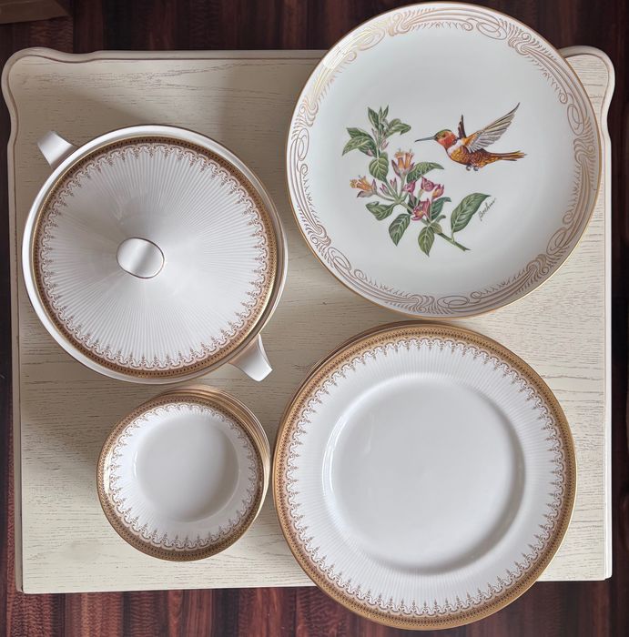 Вінтажний посуд Європа Англія сервіз чайник глечик