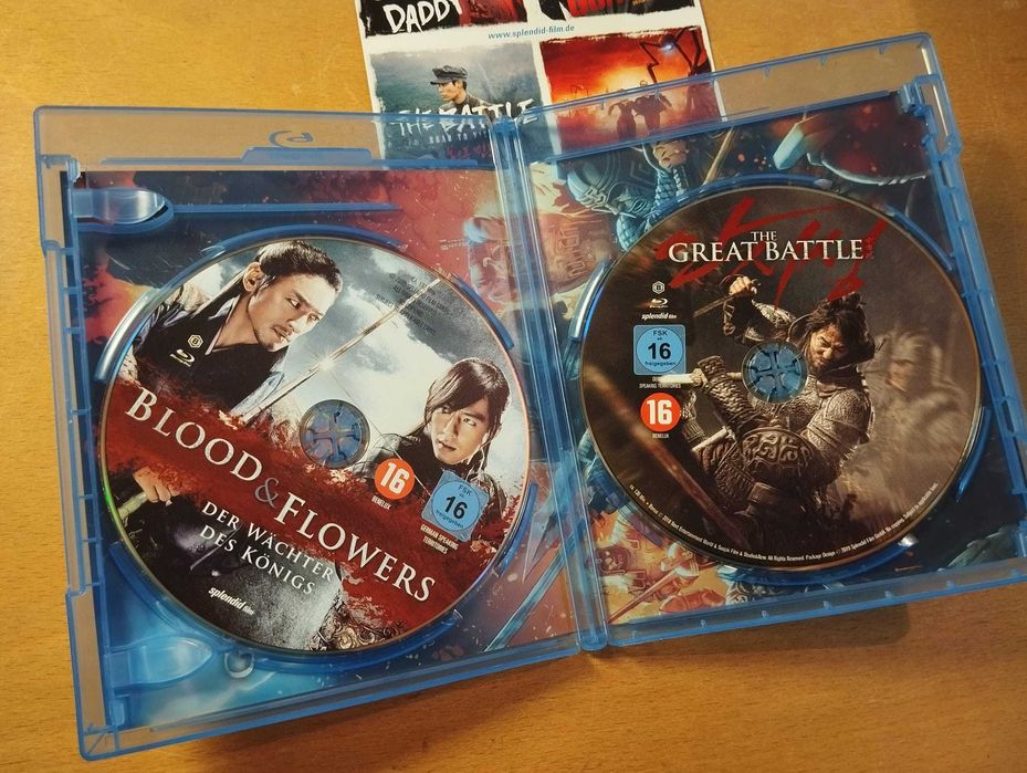 Blu-Ray - The Great Battle / Blood & Flowers