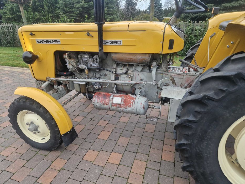 Ursus C360. Rok 1982. Opony Radialne.