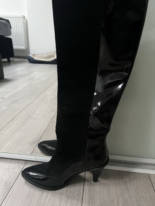 Obuwie kozaki damskie