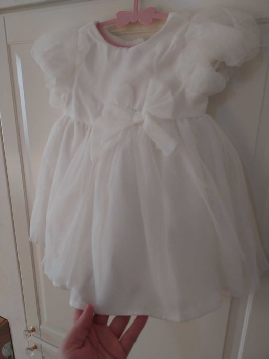 Sukienka na chrzest rozm. 74