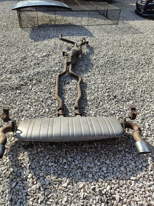 Audi Q7 4L 4.2 fsi układ wydechowy tłumiki