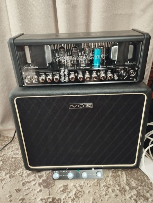 Hughes & kettner GrandMeister deluxe 40+кабінет+midi контролер.