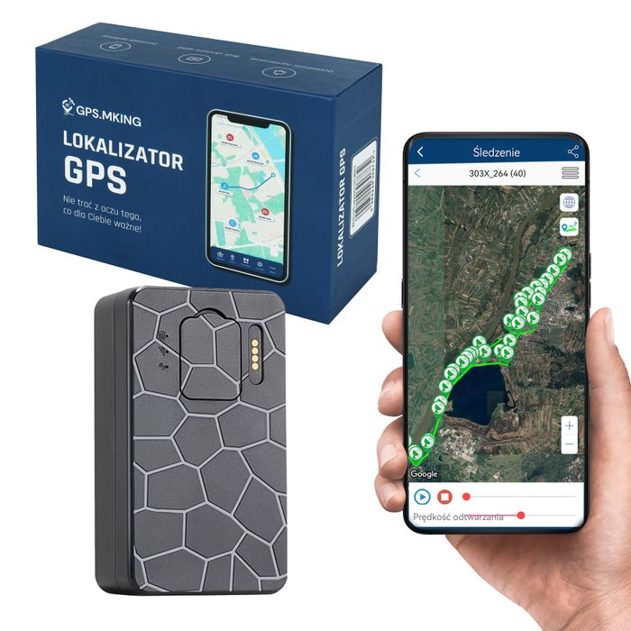Lokalizator GPS 120 DNI 4G  magnes śledzenie podsłuch MK50L