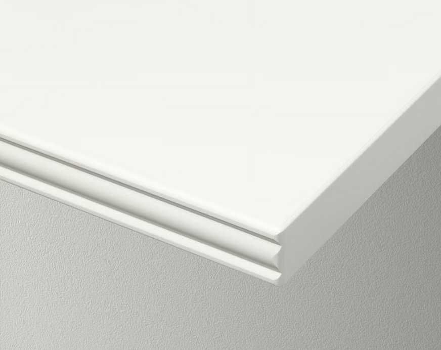 Ikea BERGSHULT GRANHULT biała półka ścienna 80x30 cm + wsporniki NOWA