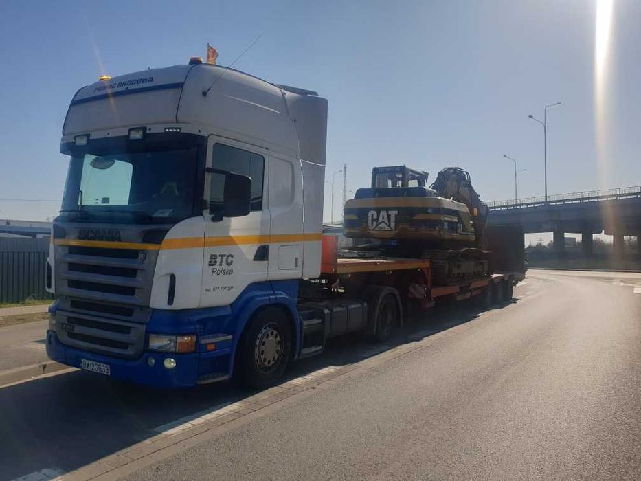 Transport HDS Pomoc drogowa niskopodwoziowy Wrocław