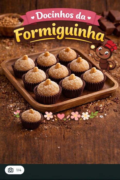 Brigadeiros docinhos de festas