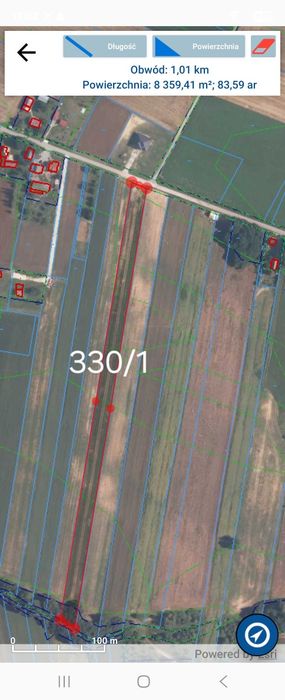 Sprzedam pole 7,6ha działki