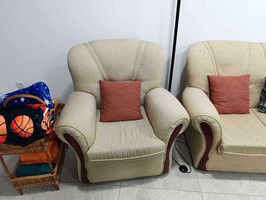 Sofá cama de canto + Maple single