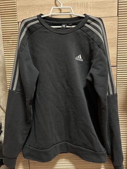 чорний світшот adidas