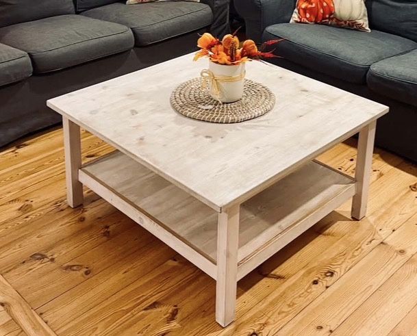 Stolik Hemnes Ikea 90 cm X 90 cm