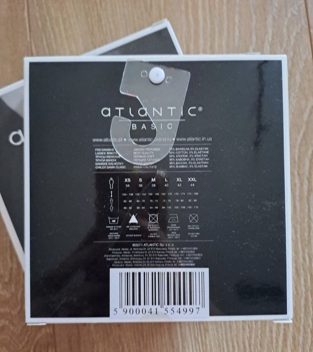 Majtki ciążowe Atlantic, rozmiar L, 3PACK