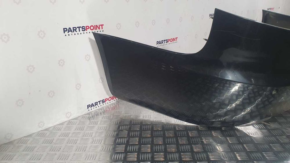 Задній бампер сірий та чорний під парктроніки Audi A6 С6 2005-2011 р.