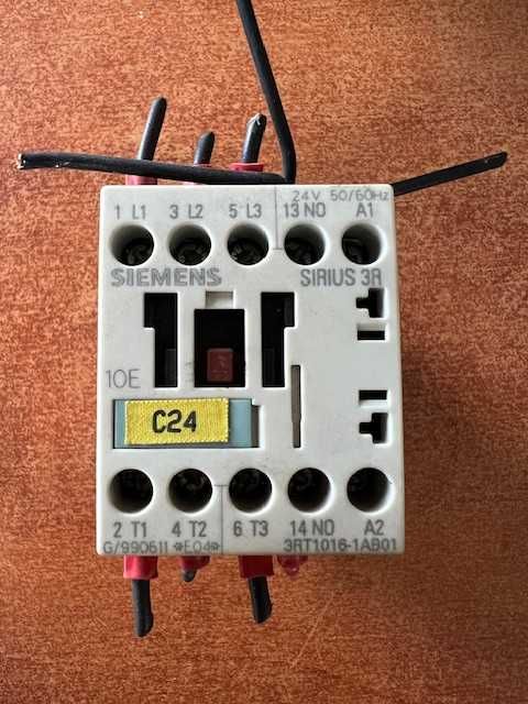 Stycznik Simens Sirius 24V 3RT1016-1AB01/02 NO/NC