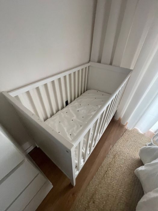Berço ikea branco  + colchão