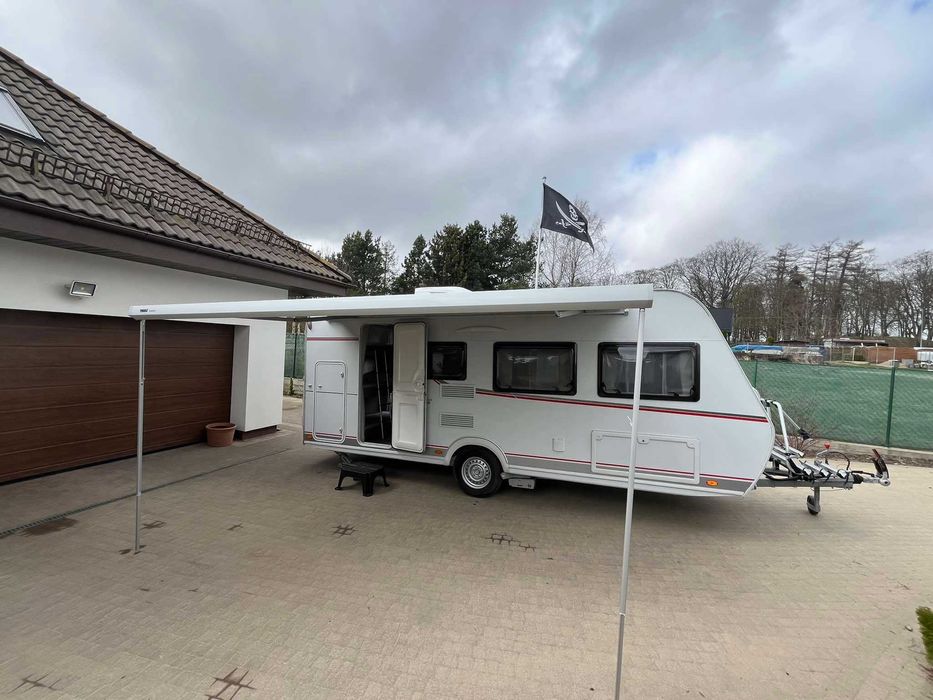 Nowa przyczepa kempingowa na wynajem, 5-7 osób, mover, klima