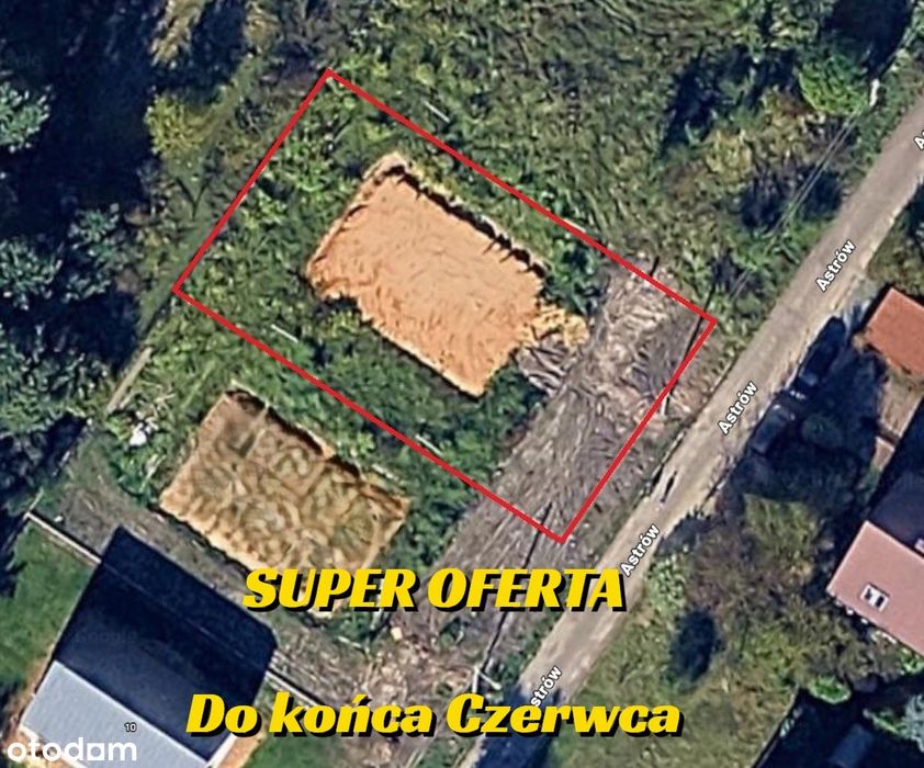 Działka budowlana w CENTRUM Myszkowa (OSIEDLE KWIATOWE)