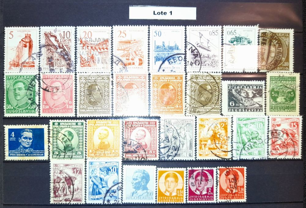 Vários Lotes - 30 Selos Hungria/Roménia/Nórdicos/Jugoslávia/Polónia