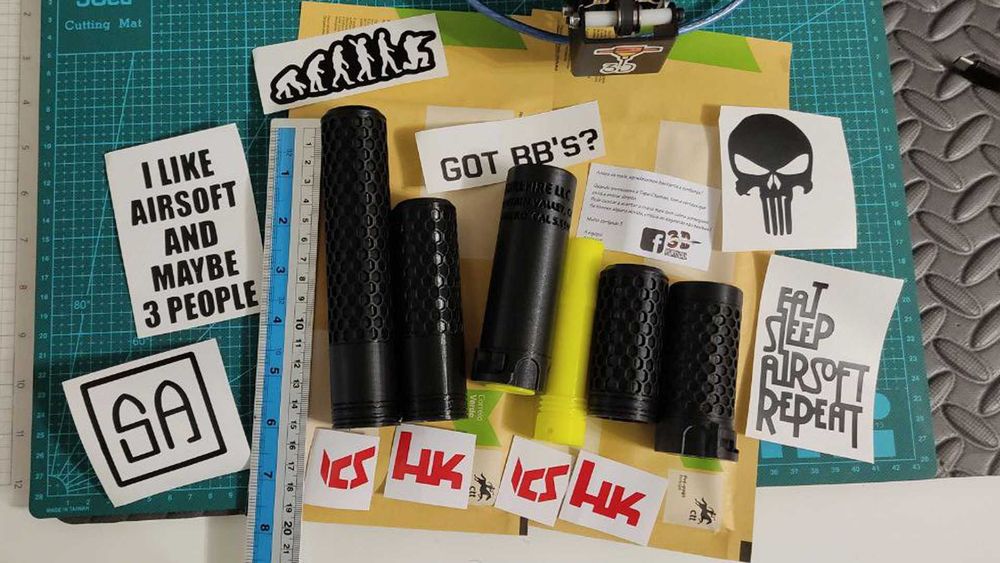 Kit's 3D Airsoft (Vários Modelos)