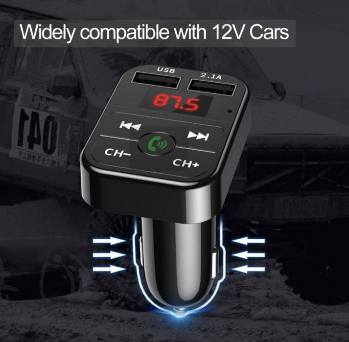 Bluetooth модулятор, fm модулятор, зарядка
