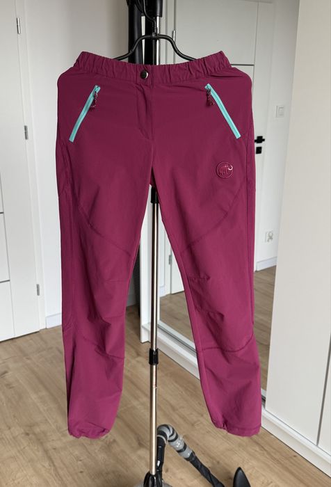 Damskie spodnie trekkingowe  MAMMUT Togira Softshell Szybkoschnące 34